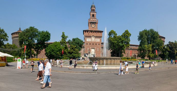 Castello Sforzesco and Parco Sempione